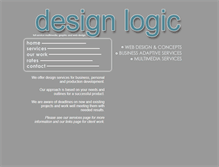 Tablet Screenshot of designlogic.org